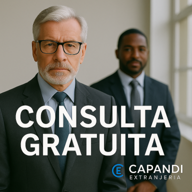 Abogado de extranjería ofreciendo consulta gratuita en CAPANDI